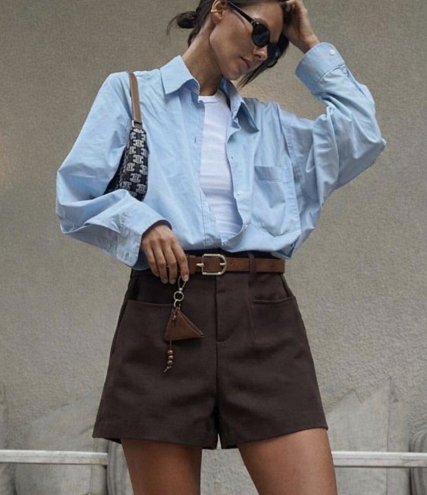 шорты женские,классические шорты,модные образы,шорты,шорты повседневные