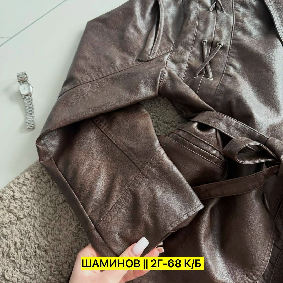 женская кожаная куртка,кожаная куртка,куртка стильная,косуха куртка кожаная демисезонная оверсайз ambi_wear,куртка эко-кожа