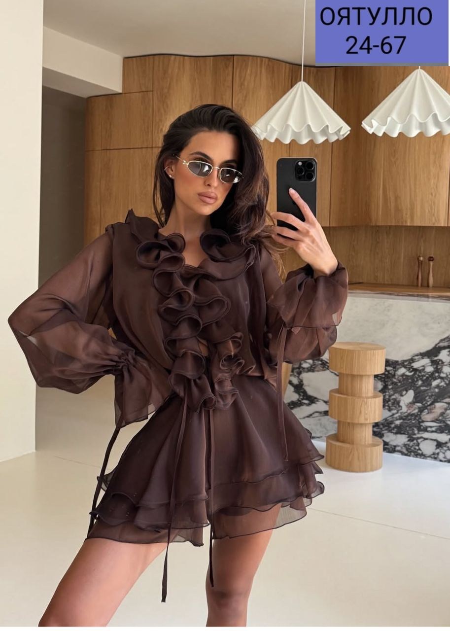 платье,женское платье,платье шифон,шифоновое платье,платье с рюшами