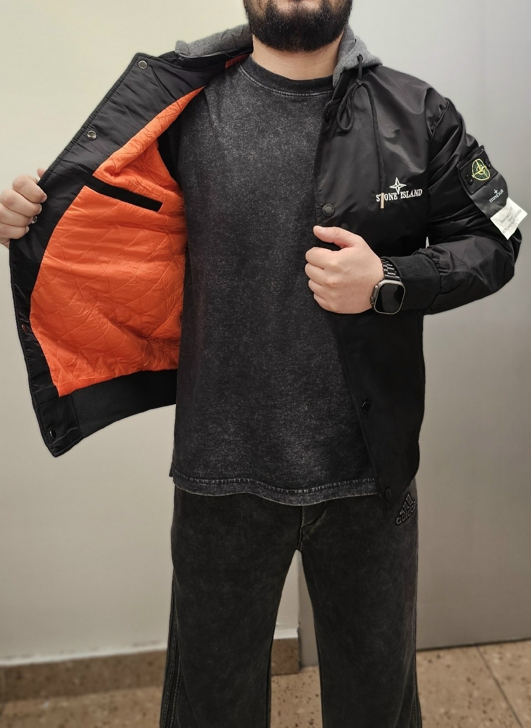 куртка ветровка stone island soft shell черная,куртка мужская stone island,демисезонная куртка stone island,stone island куртка-бомбер membrana 3l tc черный,зимняя куртка stone island