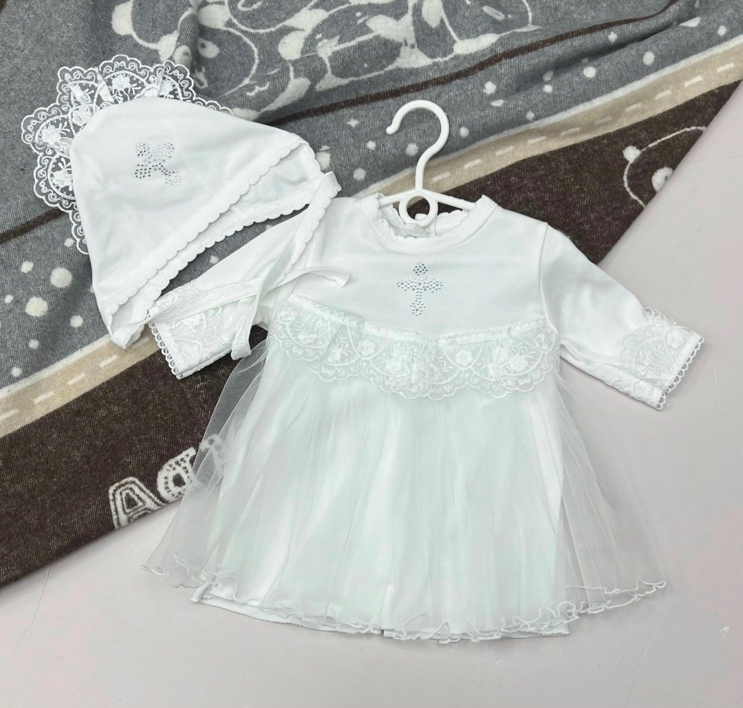 крестильный комплект,крестильный набор,платье для крещения,набор для крещения,комплект для крещения