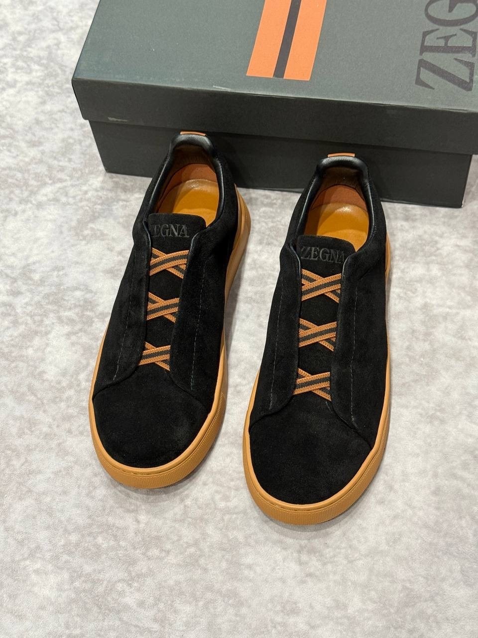 ,кроссовки ermenegildo zegna,мужская ,кеды zegna,замшевые кроссовки