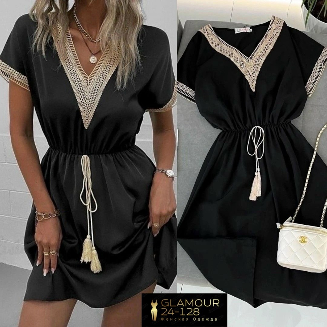 платье женский летний,платье с поясом повседневное,платье с поясом,черное летнее платье,модное платье