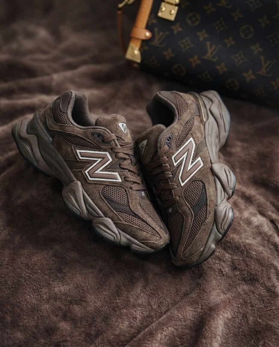 кроссовки new balance 9060,кроссовки new balance 9060 'mushroom' коричневый,кроссовки new balance,кроссовки спортивные new balance 9060 new ballance цвет коричневый,new balance 9060 "mushroom brown" s
