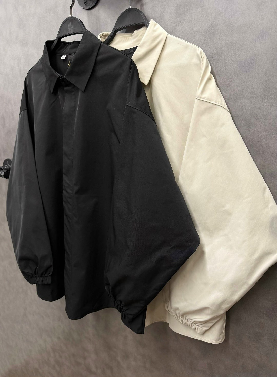 fear of god essentials,мужская мода,повседневная куртка,куртка свободного кроя,легкая куртка