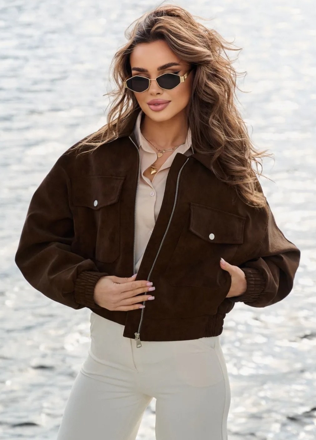 куртка замшевая,куртка замш,бомбер женский кожаный куртка осенняя оверсайз ветровка,бомбер укороченный оверсайз замшевый куртка рабочего тренд saint shine,куртка из замши