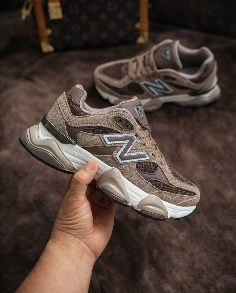 кроссовки new balance 9060,кроссовки new balance 9060 'mushroom' коричневый,кроссовки new balance,кроссовки спортивные new balance 9060 new ballance цвет коричневый,new balance 9060 "mushroom brown" s
