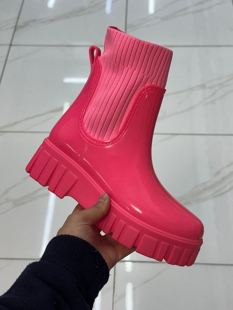 резиновые сапоги,женские резиновые сапоги,,модные резиновые сапоги для женщин на платформе,сапоги резиновые женские розовые