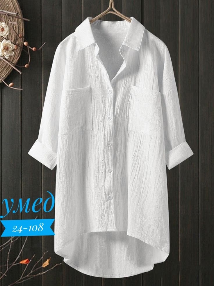 рубашка туника женская,рубашка женская,рубашка из хлопка и льна для женщин,женская свободная рубашка из хлопка и льна белая,женская рубашка из хлопка и льна