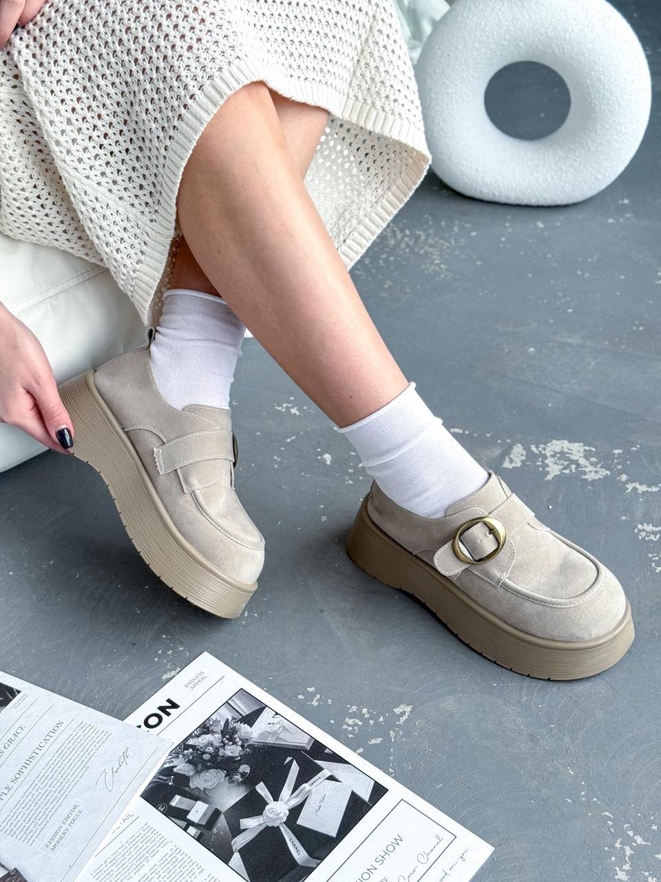 лоферы замш,, женская,лоферы замшевые,лоферы замшевые на платформе