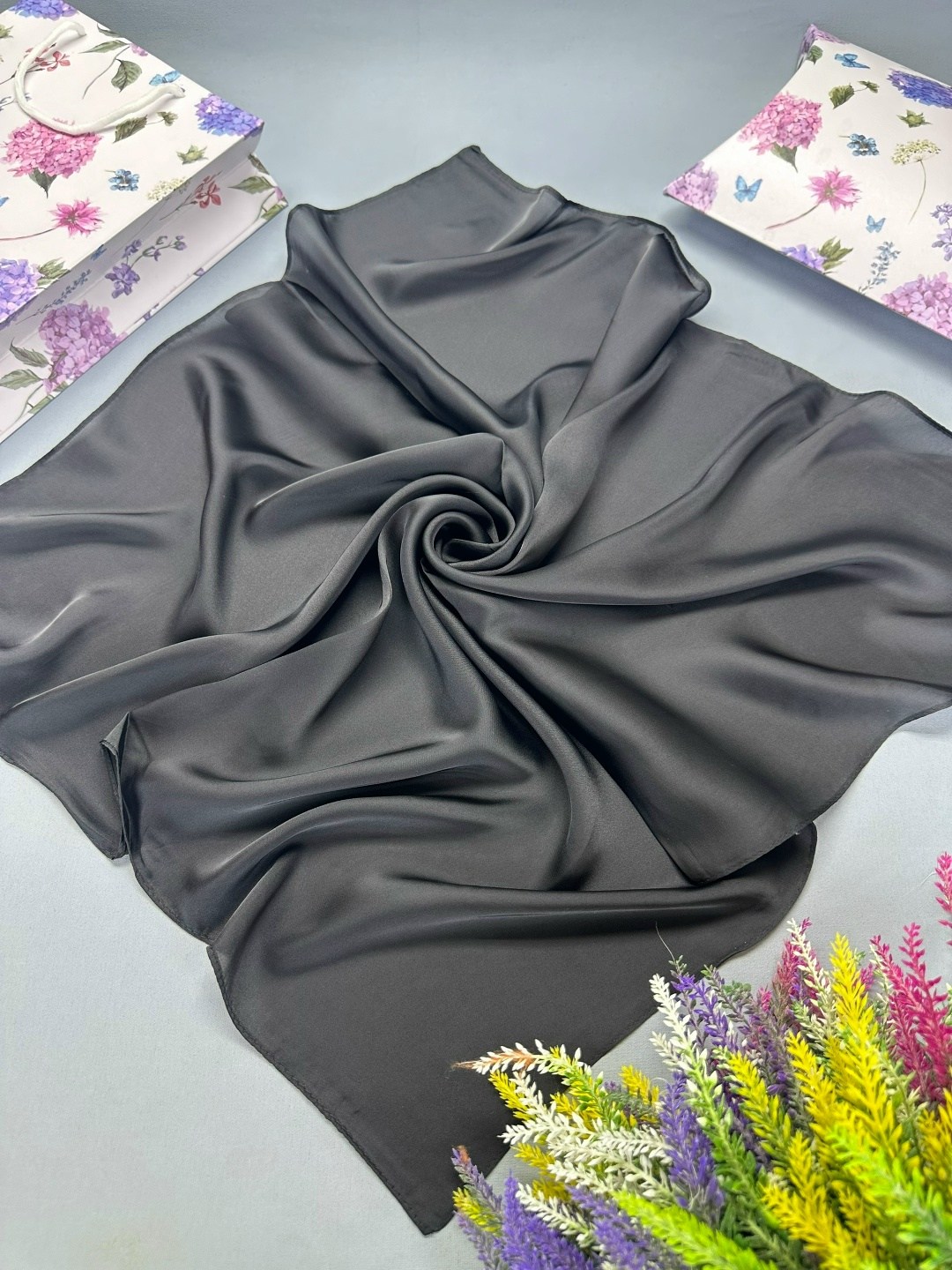 платок женский однотонный,женские платки,платки шелковые,платки шелк,платки шарф