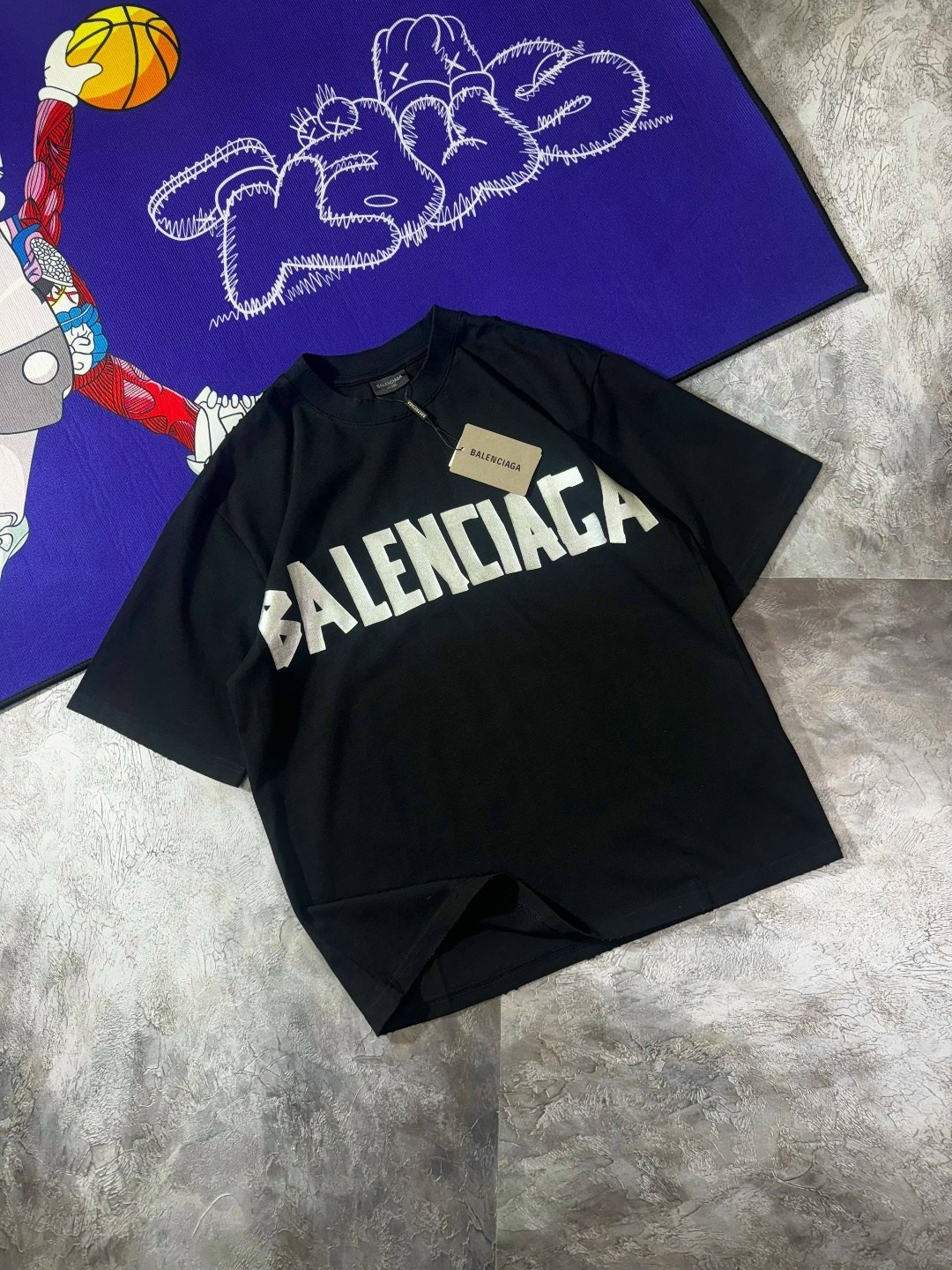 футболка balenciaga,футболки для мужчин,баленсиага кристобаль,футболки мужские