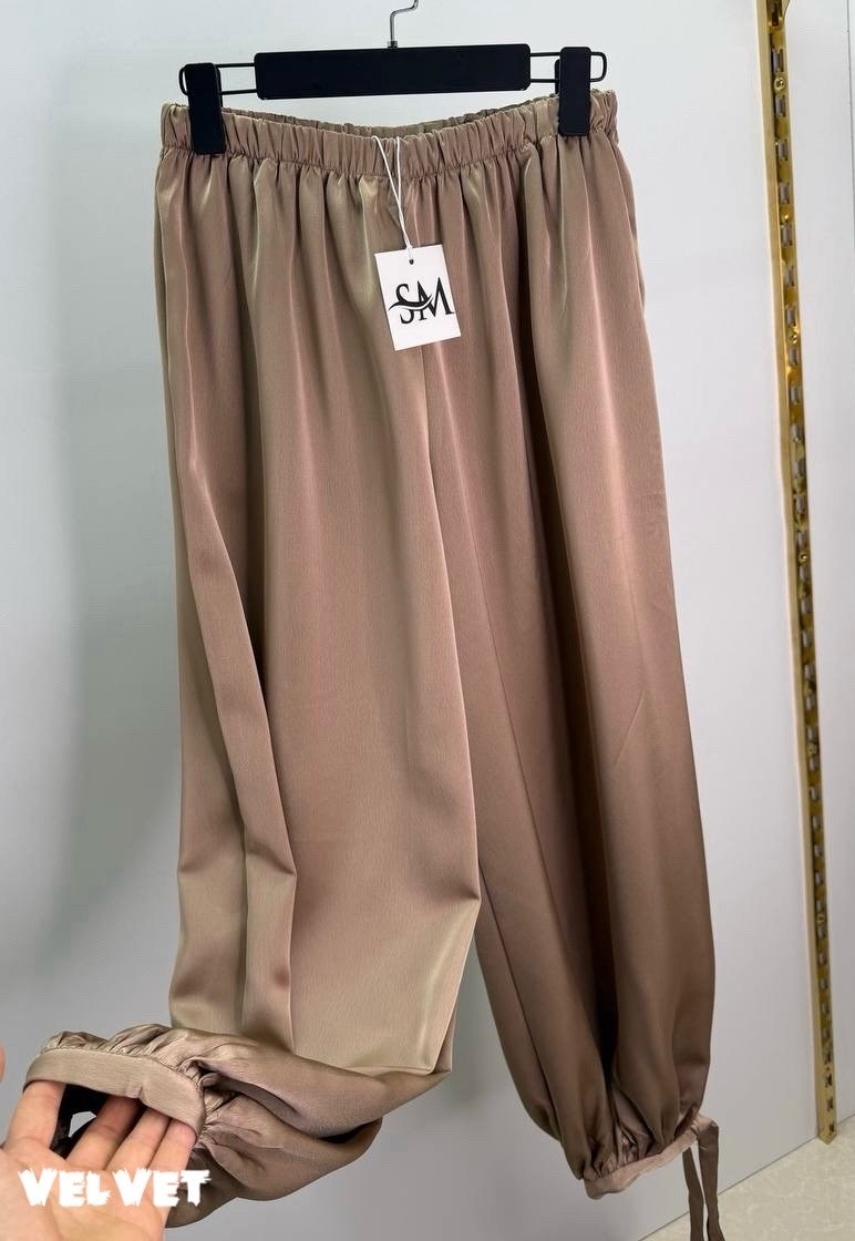 штаны брюки,брюки оверсайз,брюки модные,брюки с завязками,брюки атласные