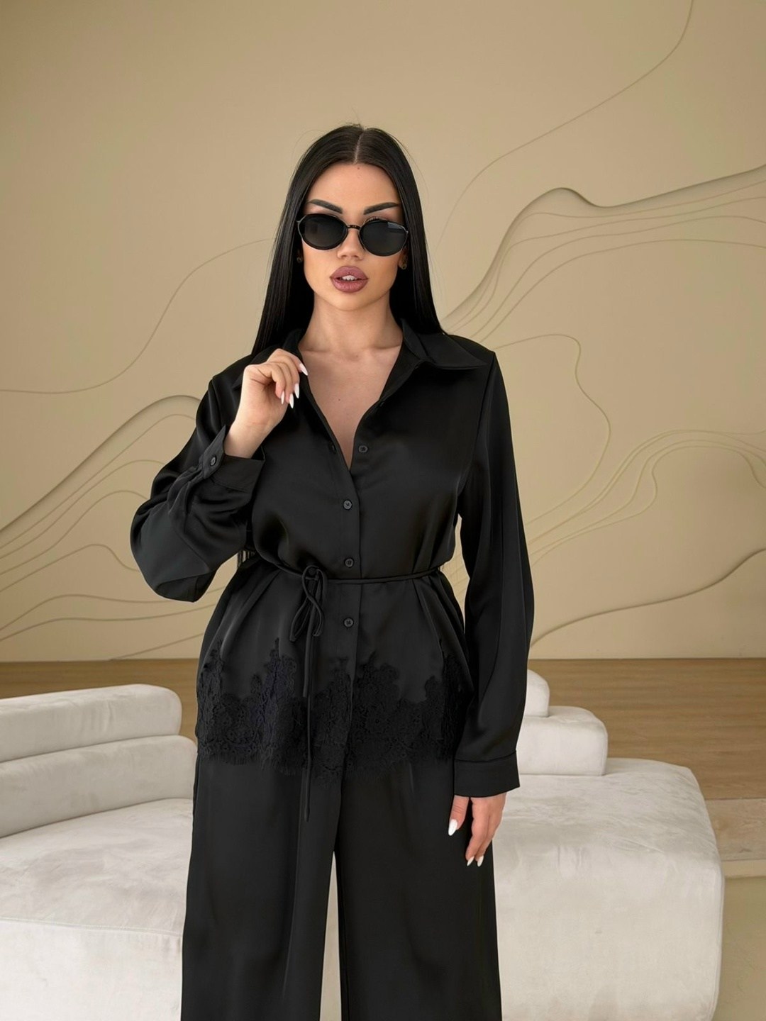 шелковый брючный костюм,брючный костюм,брючный атласный костюм,шелковый костюм,атласный костюм