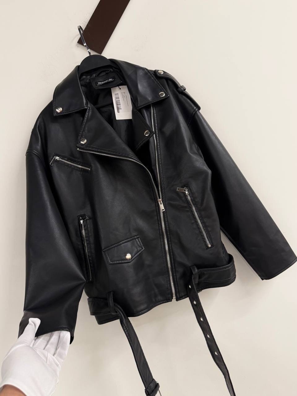 женская кожаная куртка,женская куртка из искусственной кожи,куртка кожаная,байкерская куртка из искусственной кожи,куртка резервед косуха женская