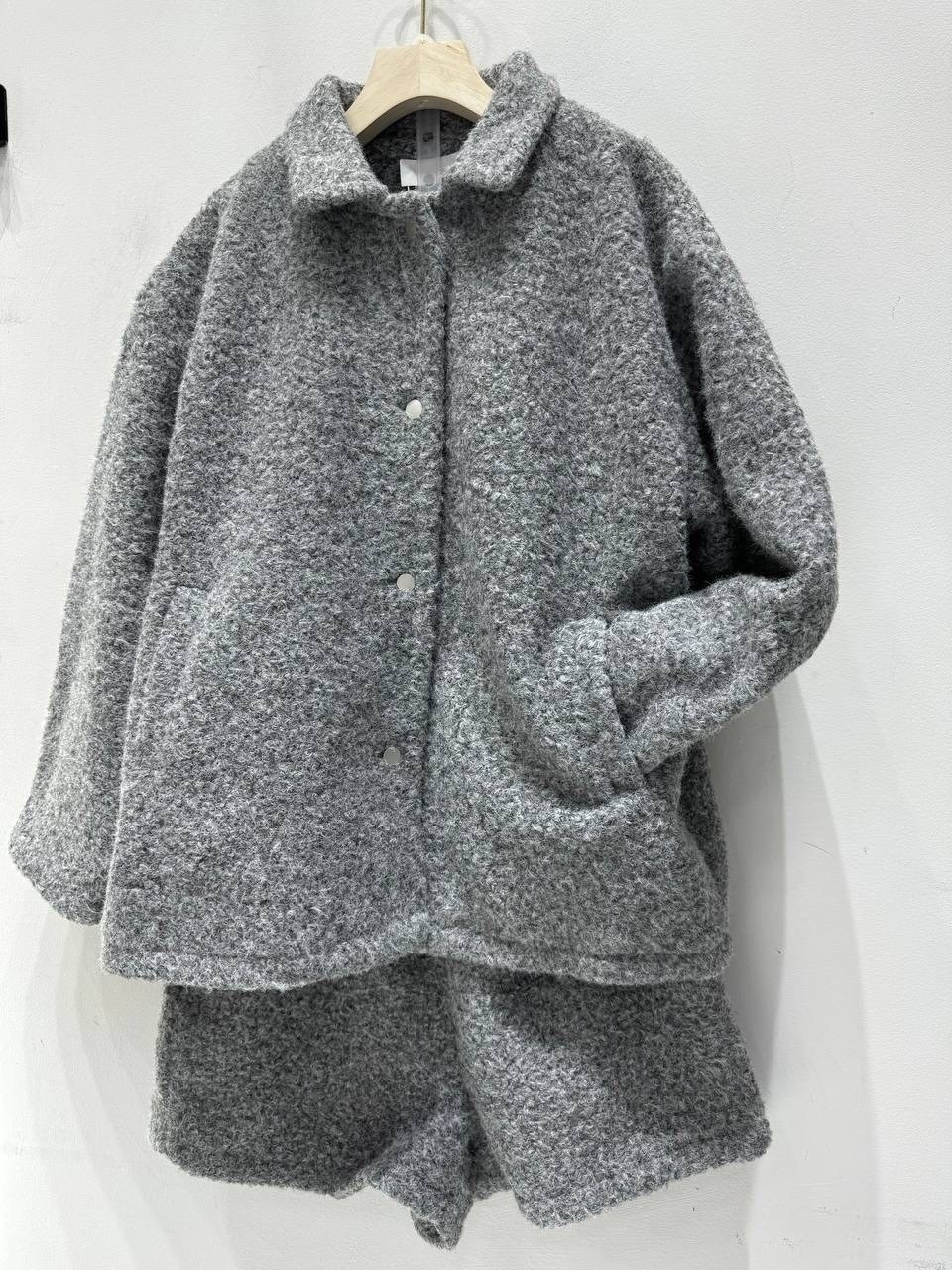 куртка оверсайз,теплая куртка,пальто шерстяная,шерстяная куртка