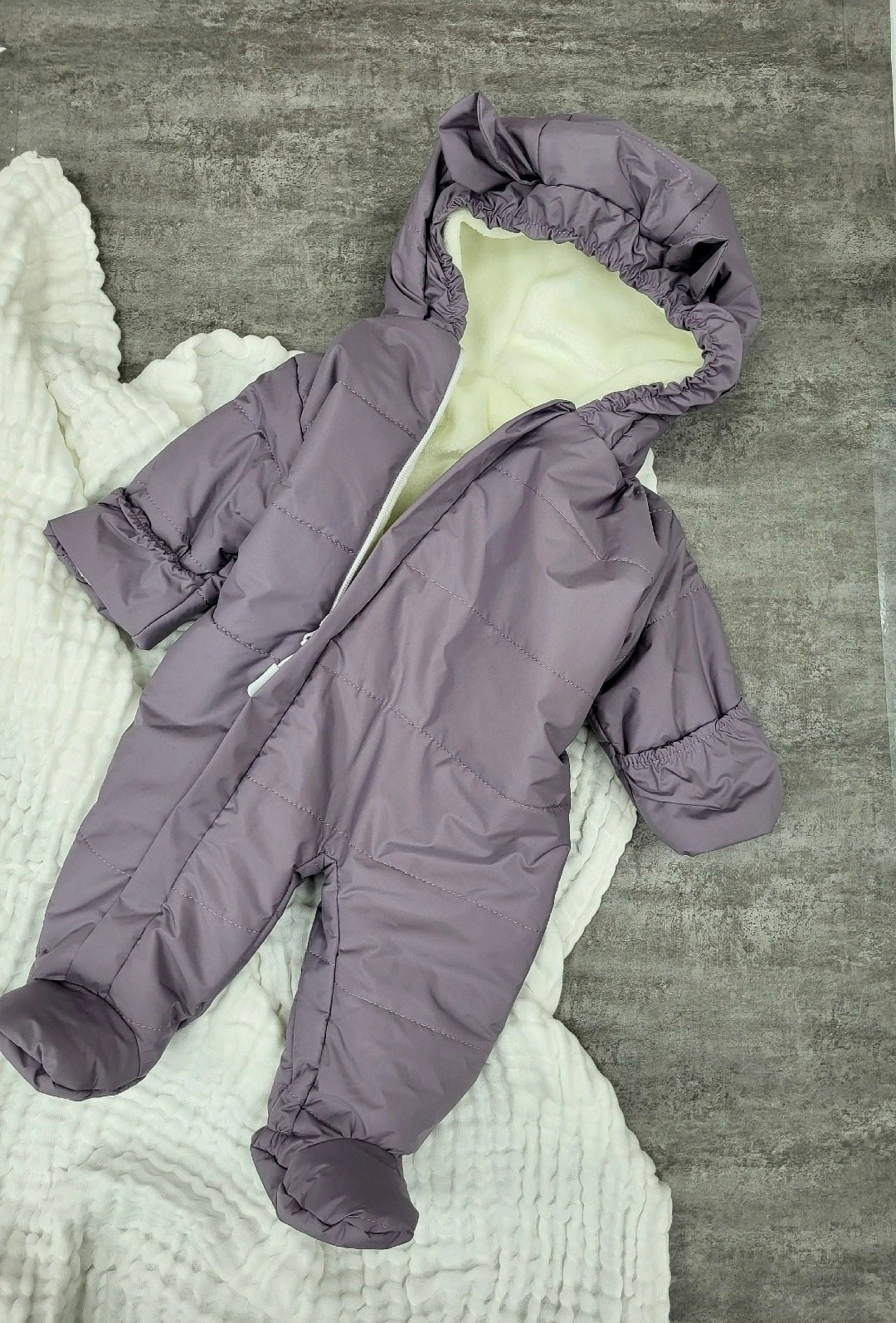 комбинезон для новорождённых,комбинезон для новорожденного "бэмби" рост 68 цвет бежевый,комбинезон демисезонный для малышей,комбинезон утепленный,комбинезон для новорожденного "бэмби" рост 62 цвет беж