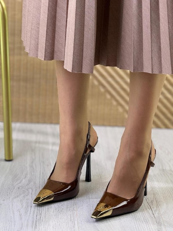 туфли yves saint laurent,saint laurent туфли,,туфли ив сен лоран,туфли-лодочки saint laurent из лакированной кожи