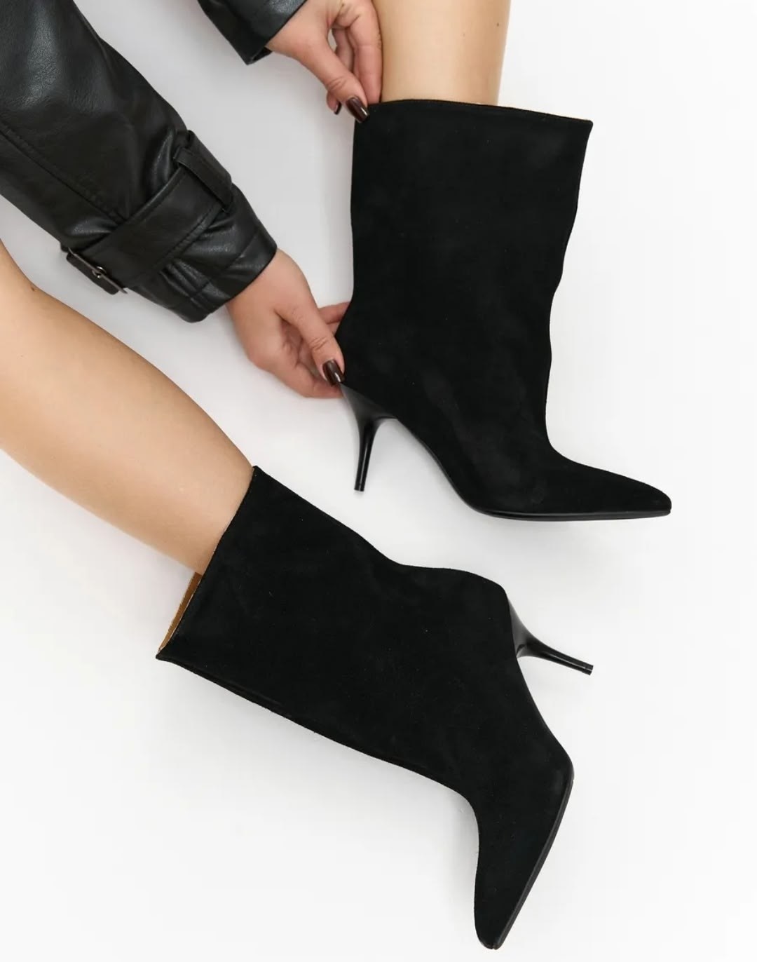 полусапоги трубы весенние на каблуке paris bacio 317223526,полусапоги,ботильоны женские,женские полусапоги,кожаные ботильоны