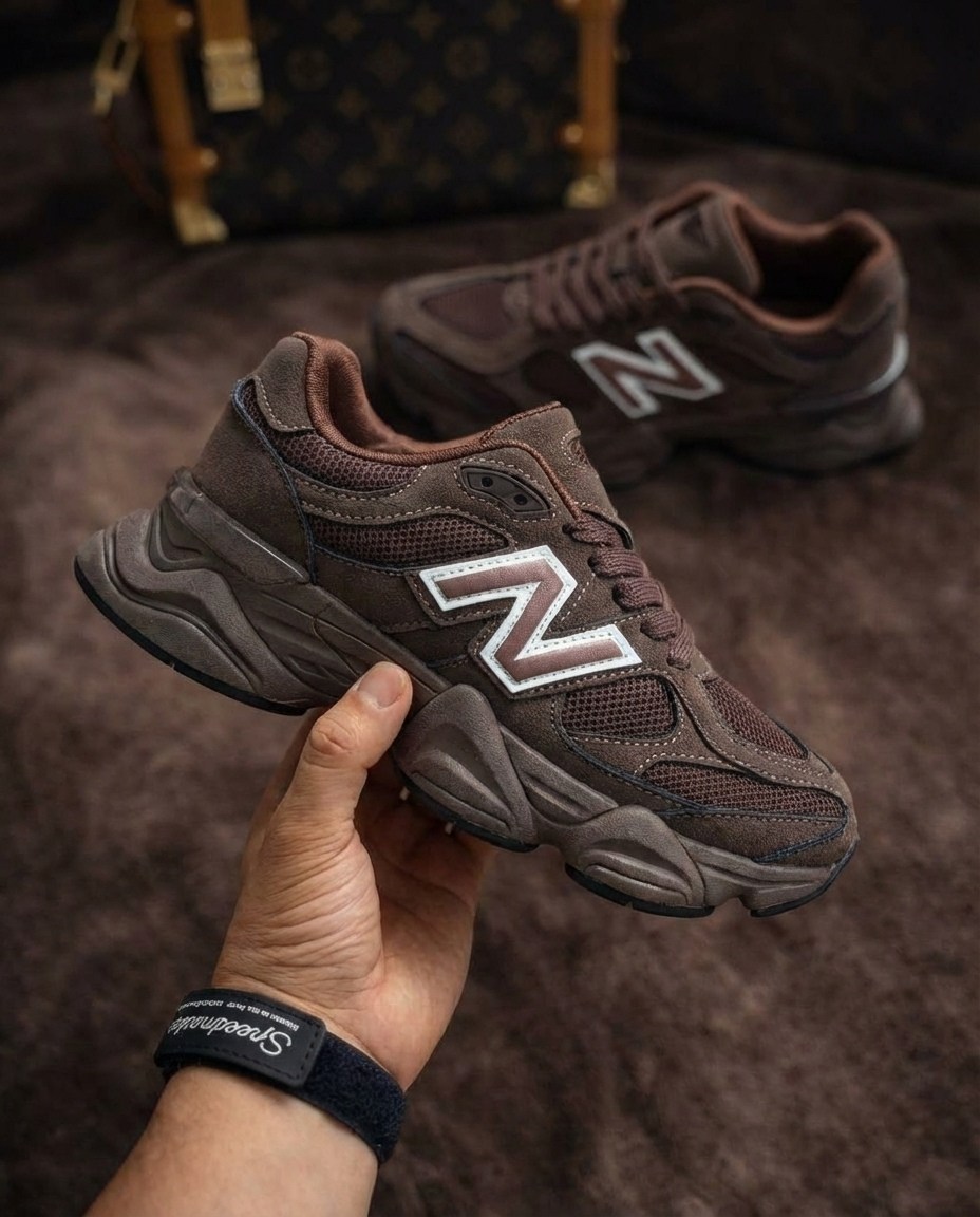 кроссовки new balance 9060,кроссовки new balance 9060 'mushroom' коричневый,кроссовки new balance,кроссовки спортивные new balance 9060 new ballance цвет коричневый,new balance 9060 "mushroom brown" s