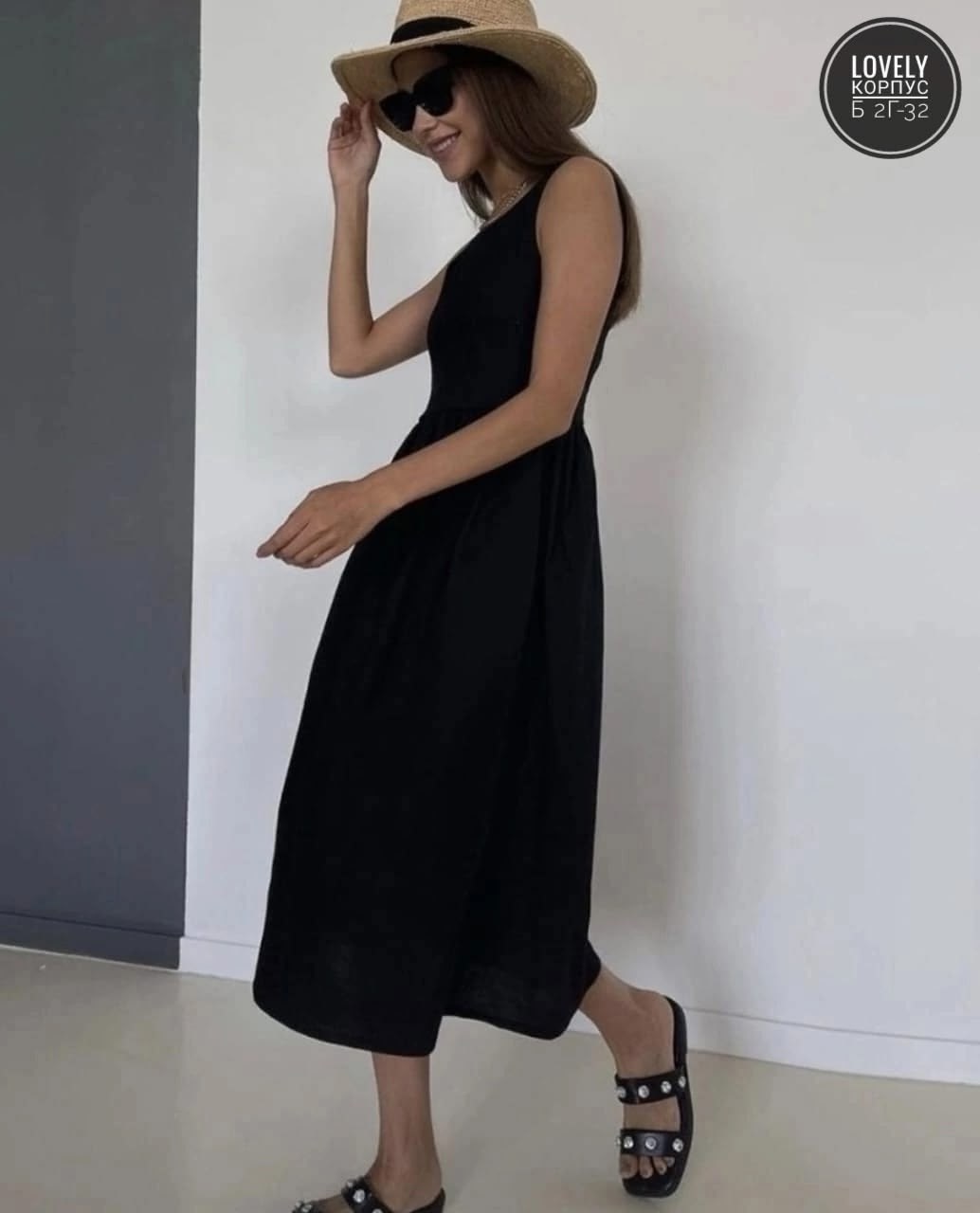 женский летний сарафан платье миди лето льняной,сарафан льняной,сарафан,летнее платье,женское платье летнее