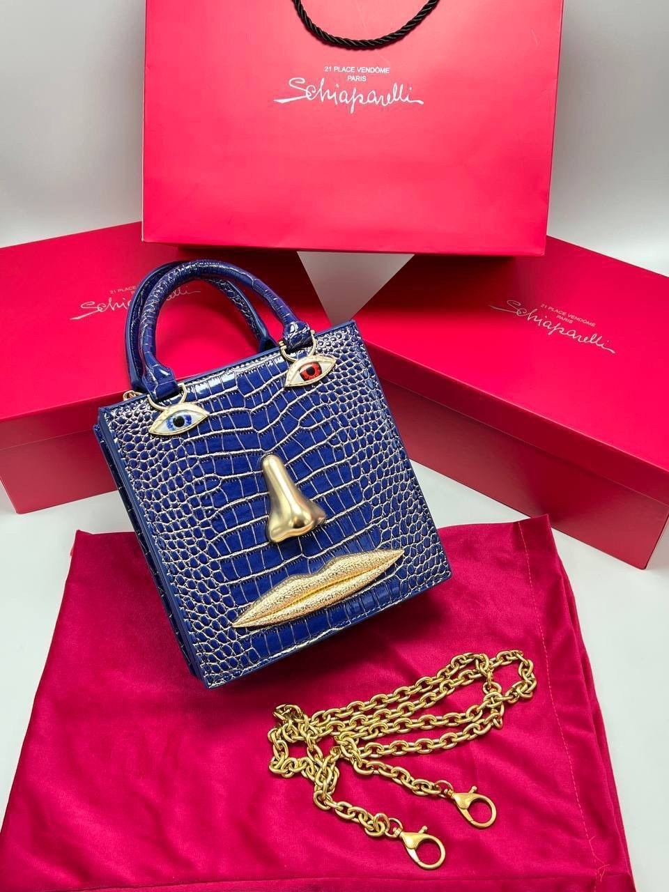 сумка schiaparelli,сумка-тоут schiaparelli,женская сумка schiaparelli,сумка женская shiaparelli & salvador dali,брендовая женская сумка