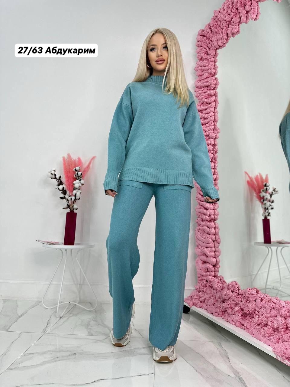 костюм женский,женский трикотажный костюм,трикотажный костюм,брючный костюм лапша,женский костюм зеленый