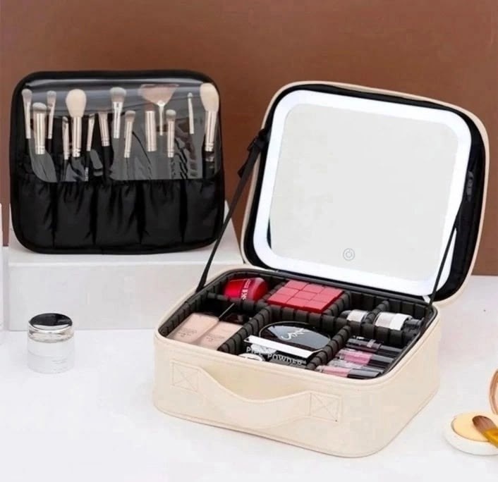 профессиональная косметичка,косметичка для косметики,косметичка с зеркалом,косметичка большая,косметичка со светодиодным зеркалом