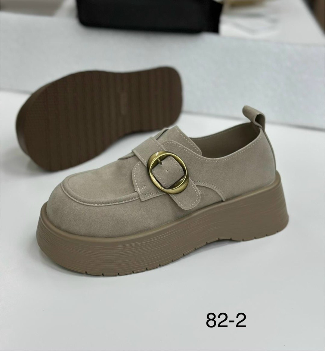 ,замшевые женские туфли-лоферы на платформе,женская ,лоферы на платформе, повседневные