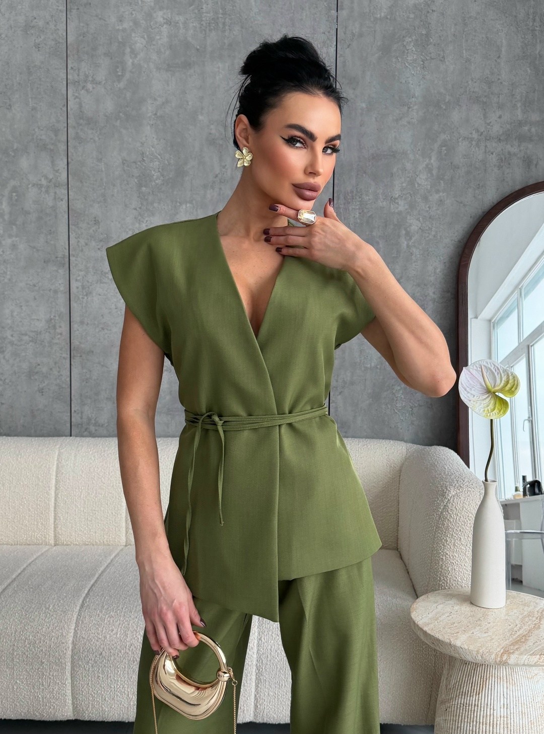 брючный комплект,брючный костюм с жилетом,костюм с жилетом и брюками,женский брючный костюм,летние костюмы