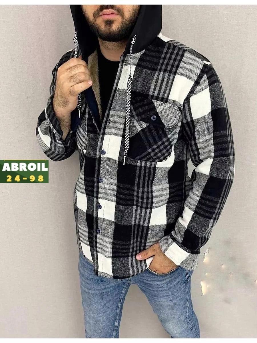 рубашка мужская с капюшоном,рубашка с капюшоном,рубашка на меху с капюшоном,куртка рубашка на меху мужская,рубашка теплая на флисе