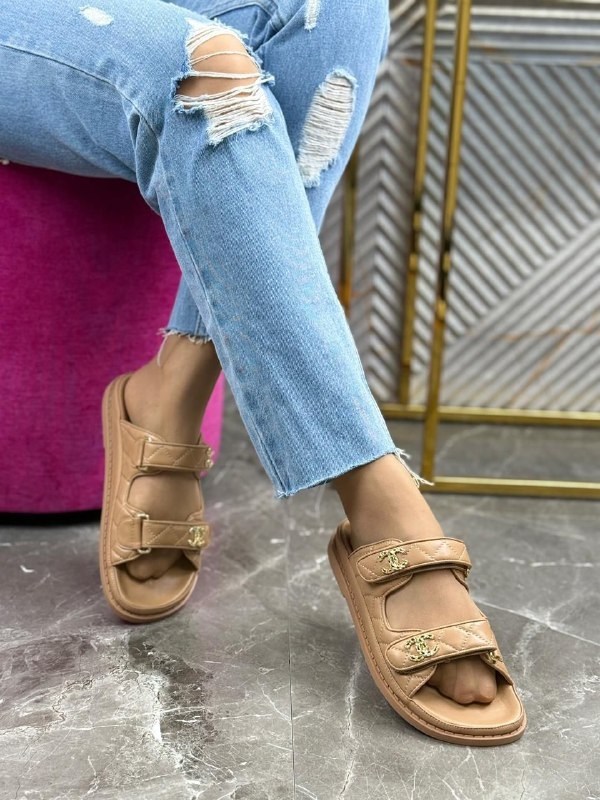 сандалии chanel,шлепанцы chanel,босоножки chanel,шанель сандалии бежевые,сандалии шанель