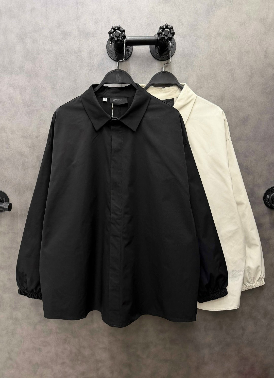 fear of god essentials,мужская мода,повседневная куртка,куртка свободного кроя,легкая куртка