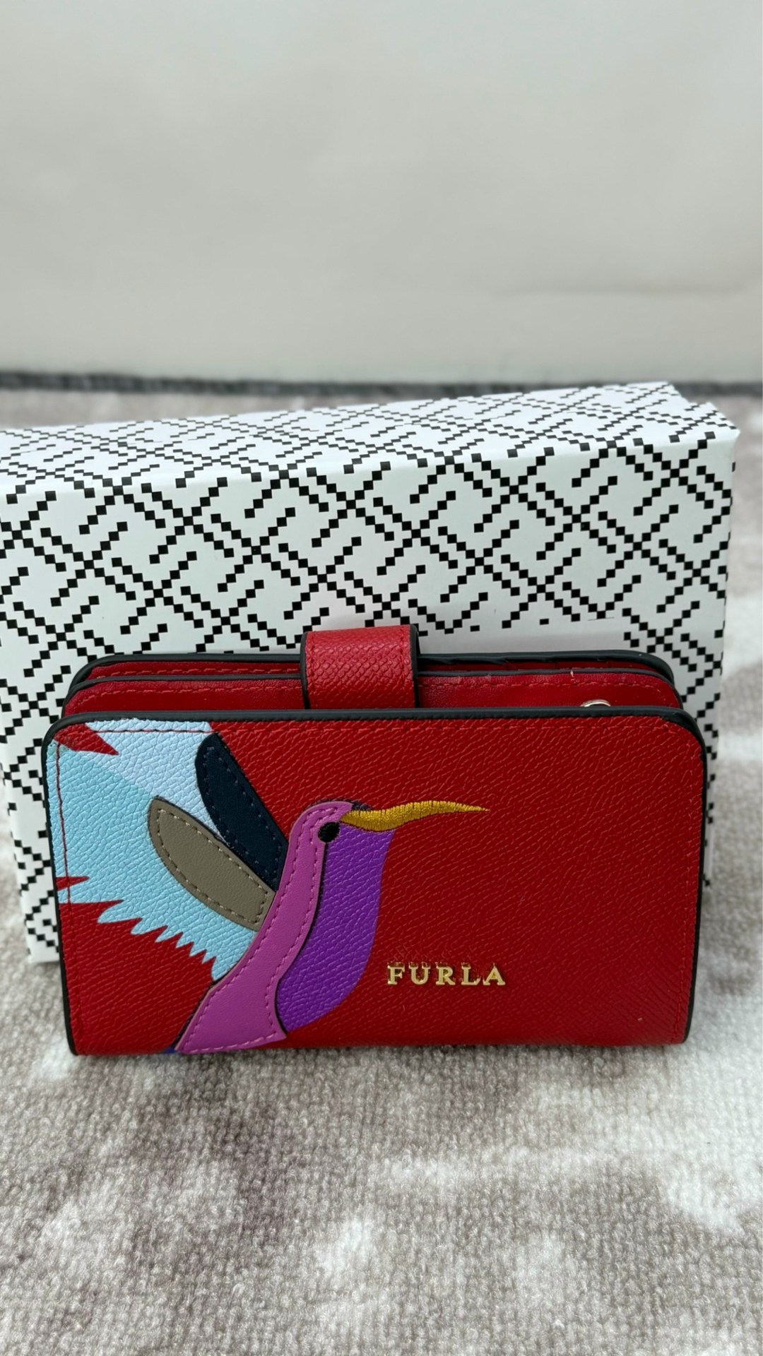 кошелёк furla,кошелек женский,обложка для паспорта furla,кошелек визитница,брендовый кошелек