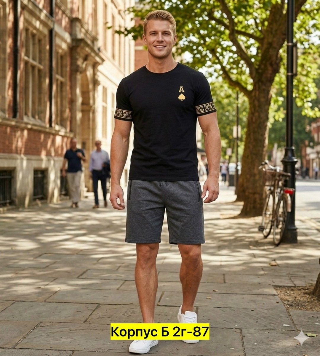 мужская футболка поло,мужская мода,шорты мужские,шорты футболка комплект мужской,