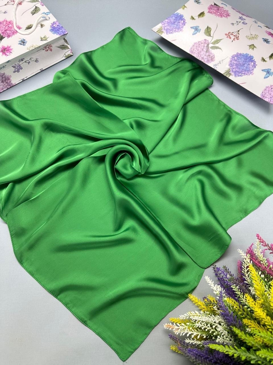 платки шелк,платок шелковый однотонный,платок шелковый,шелковый платок 100х100,однотонный женский платок