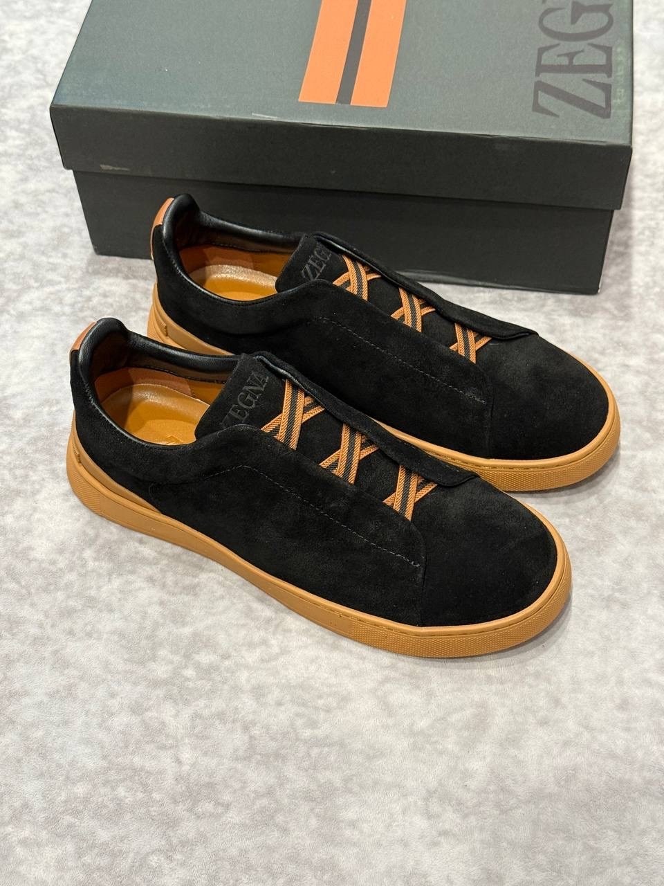 ,кроссовки ermenegildo zegna,мужская ,кеды zegna,замшевые кроссовки