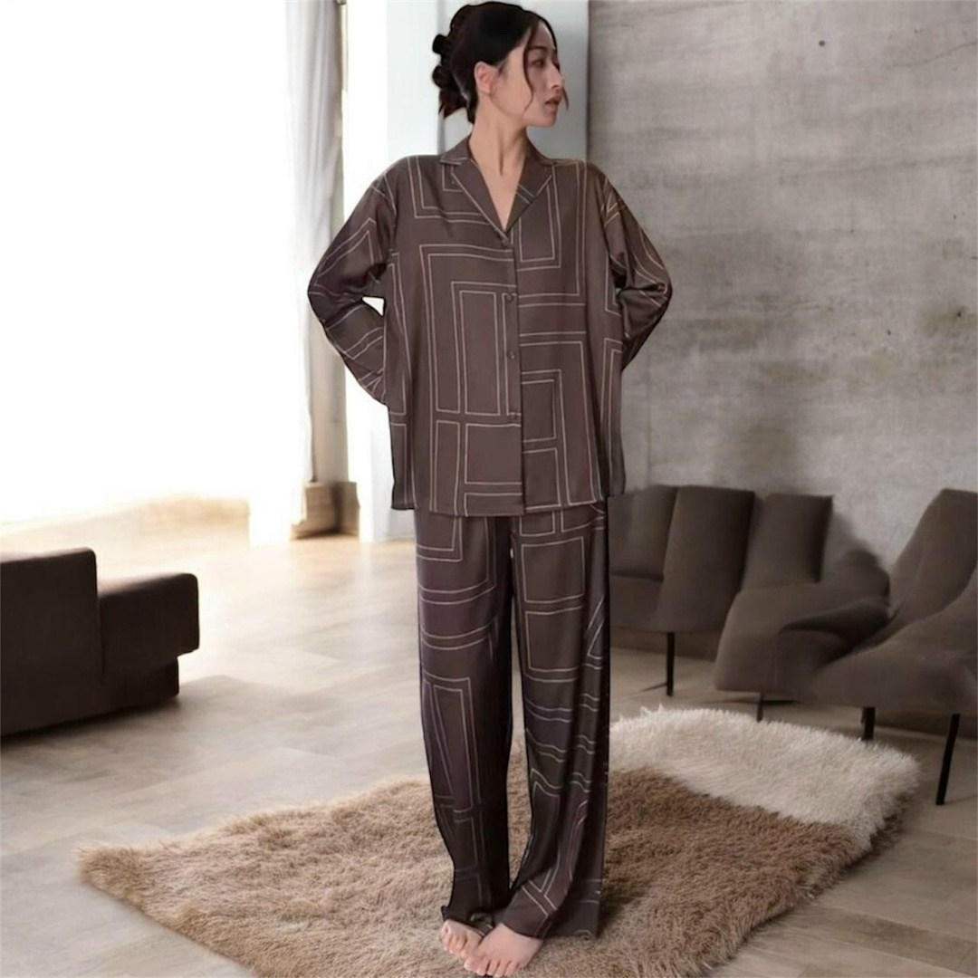 женская пижама с брюками,женская пижама,пижама женская sensis evita рубашка и брюки черный,пижама женская с брюками и рубашкой,женский костюм с брюками