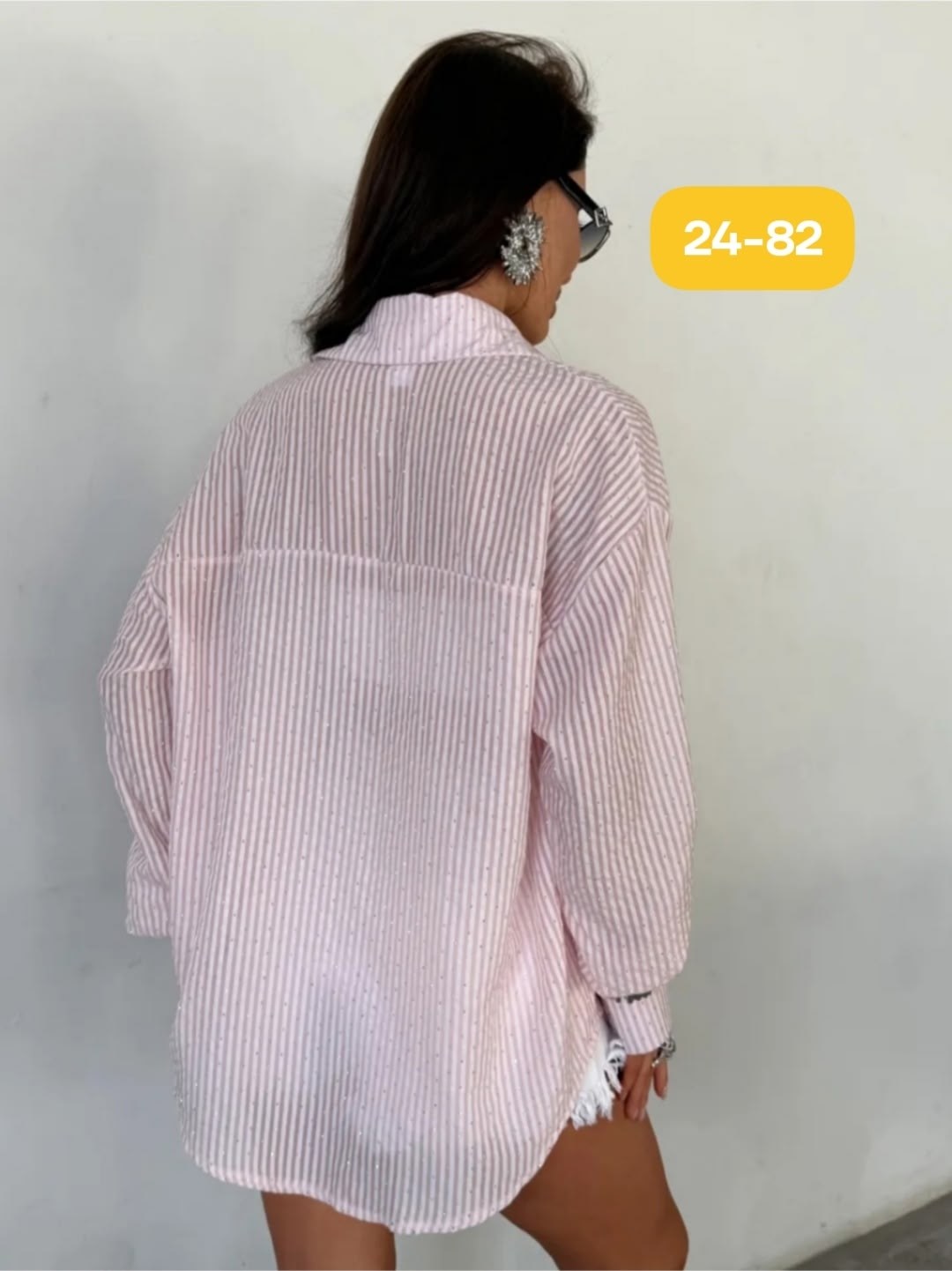 рубашка женская,рубашка розовая,рубашка,хлопковая рубашка в полоску оверсайз cosmo brand,рубашка женская оверсайз