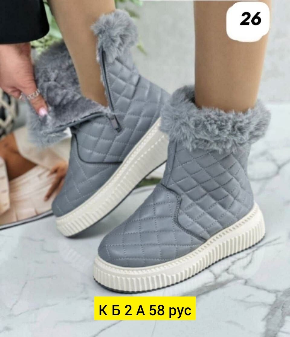угги зимние на платформе amalino 257120606,,зимние женские ботинки,женская ,зимняя женская