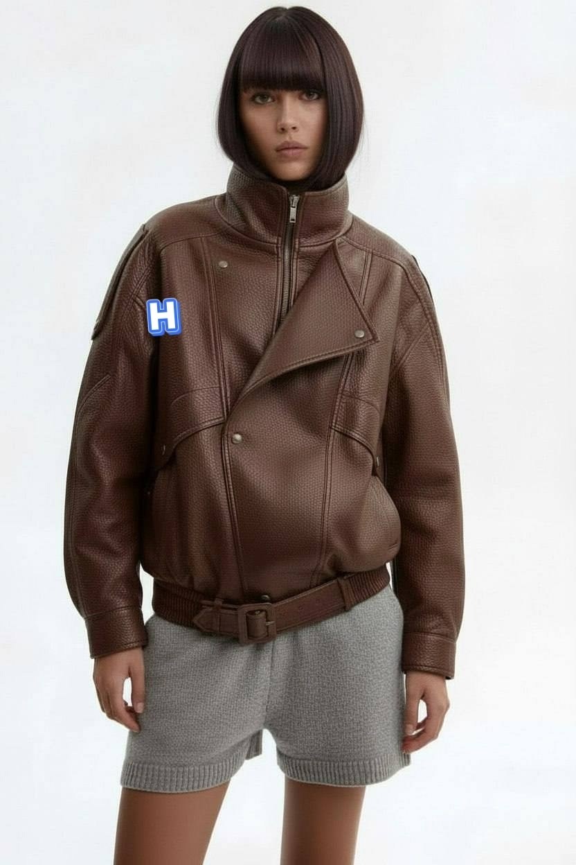 кожаная куртка yves saint laurent,женская кожаная куртка,кожаная куртка,короткая куртка из искусственной кожи,куртка из искусственной кожи женская