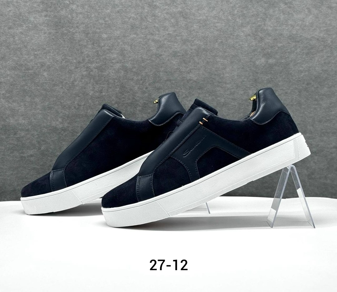 мужские кеды,,кеды мужские santoni,мужская ,кеды для мужчин замш