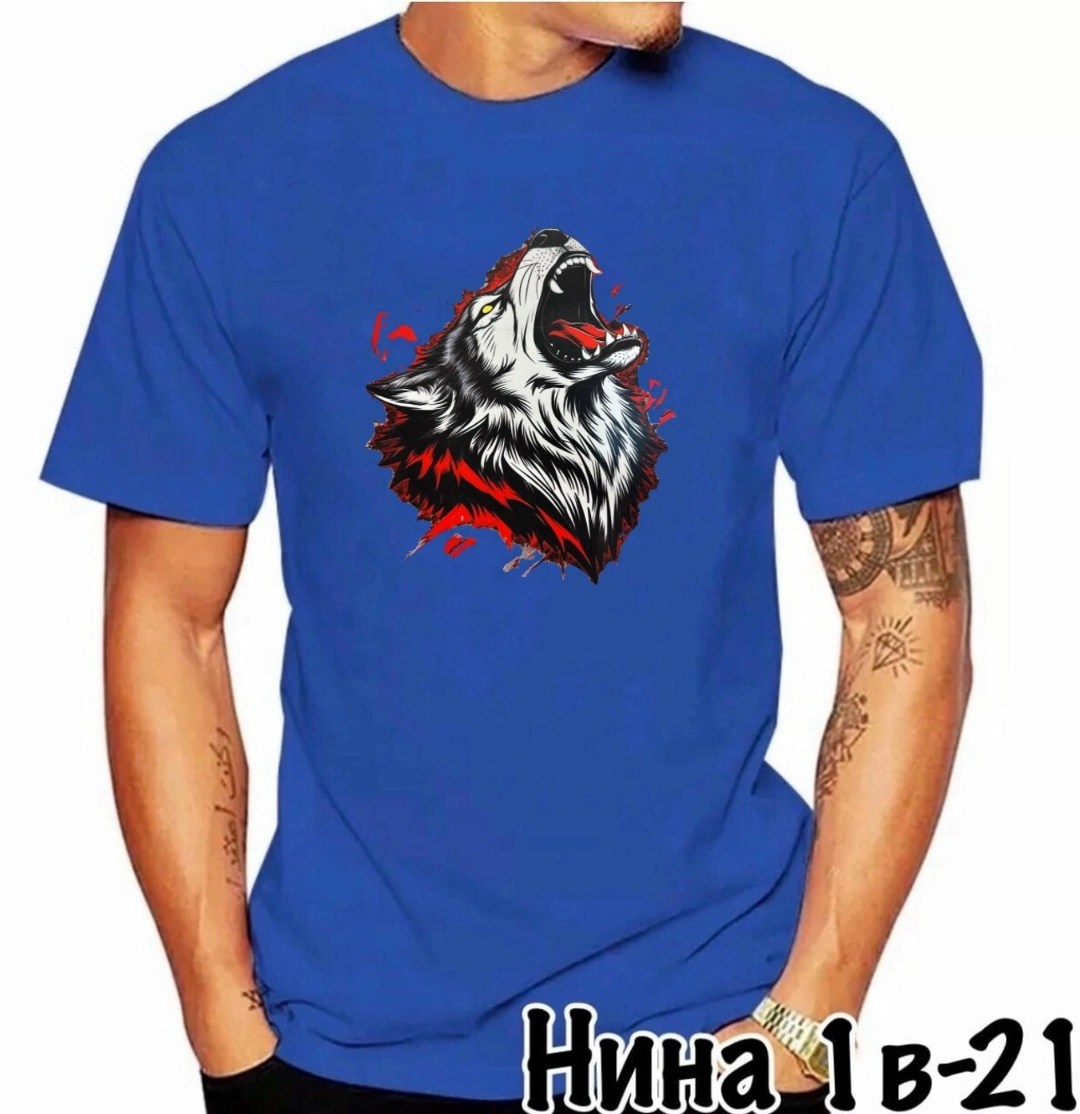 футболки для мужчин,футболки и майки,футболка волк,мужская футболка,футболка