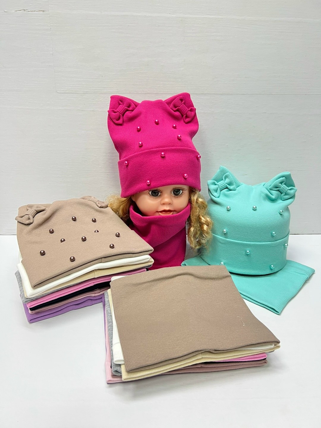 комплект шапка и снуд для девочек,шапка и снуд для девочек,комплект детский шапка и снуд,шапка детская и снуд,шапка и снуд