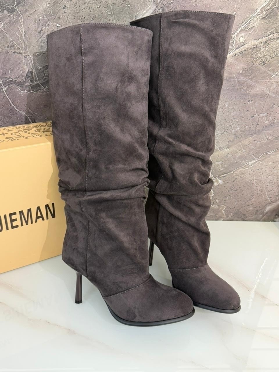 сапоги женские,замшевые сапоги,коричневые сапоги,сапоги,сапоги на каблуках