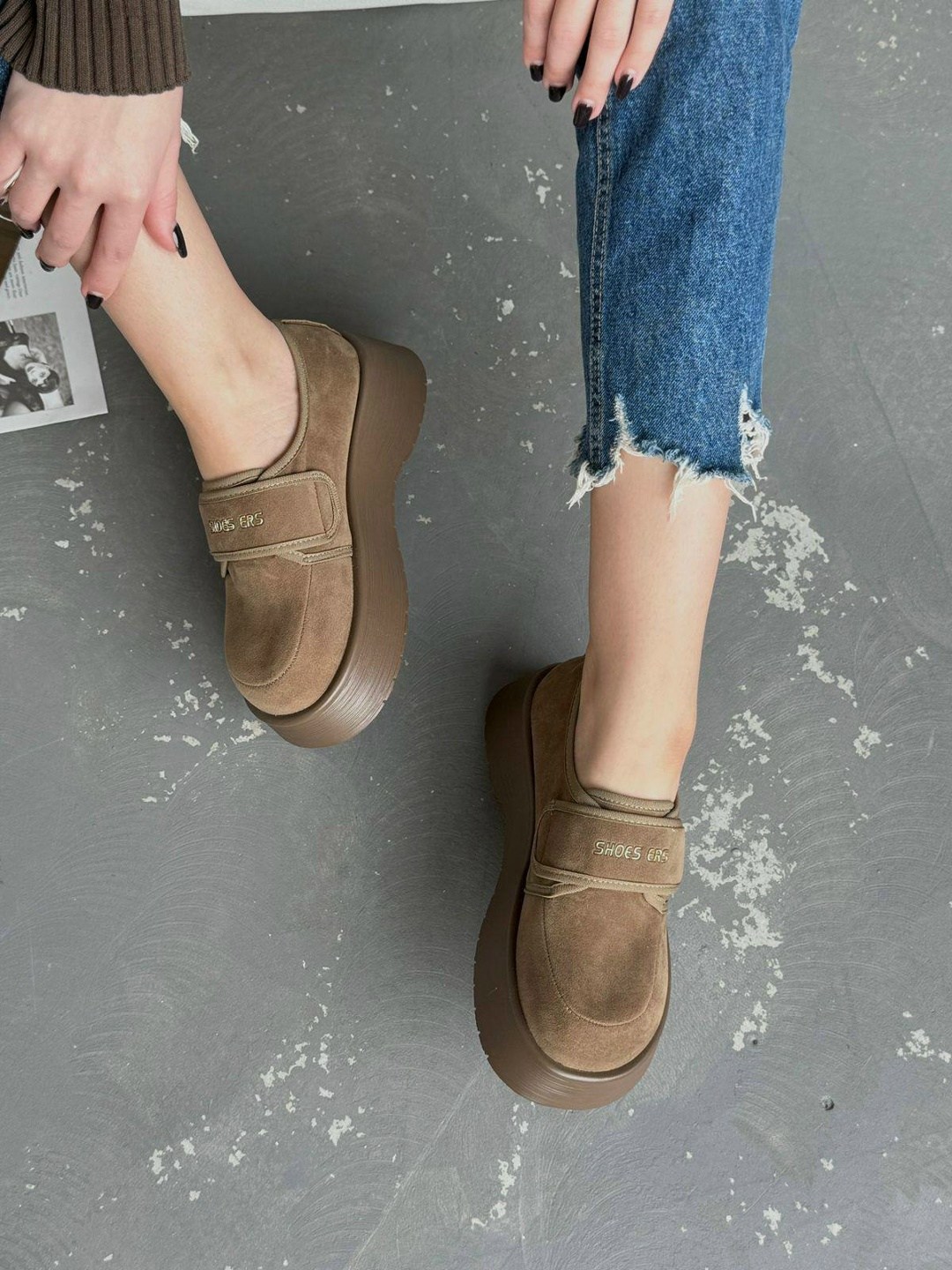 , женская, повседневные,женские лоферы на платформе, на плоской подошве