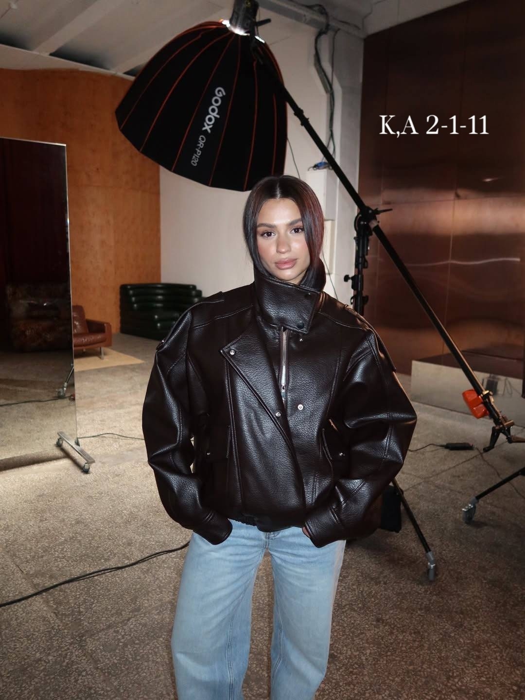 куртка стильная,куртка из экокожи,angmifer куртки кожаные,женская кожаная куртка,кожаная куртка