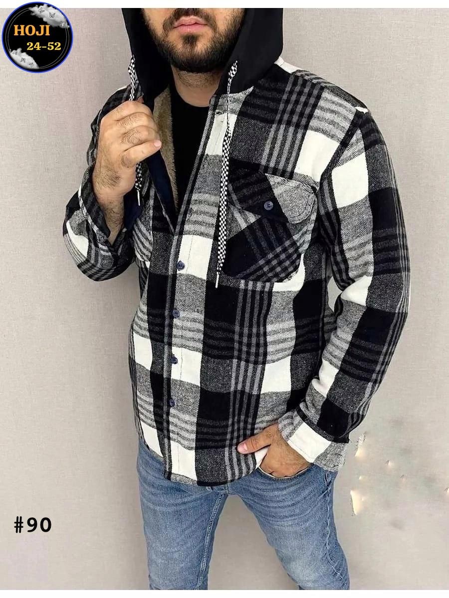 рубашка на меху с капюшоном,рубашка мужская с капюшоном,рубашка с капюшоном арт. 11691531,куртка рубашка на меху мужская,рубашка с капюшоном