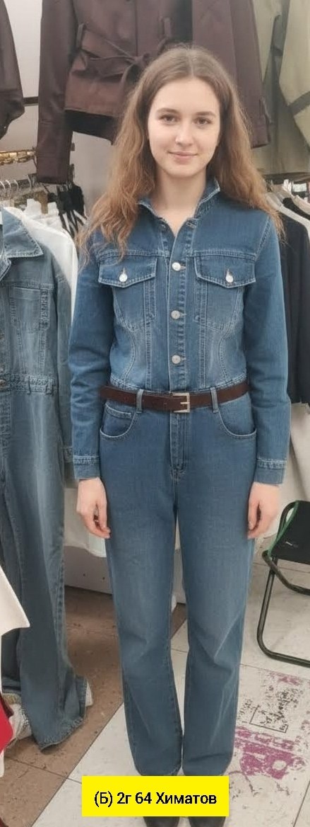 комбинезон джинс f412-14152 middle blue,комбинезон джинсовый,женский джинсовый комбинезон,комбинезон джинс,комбинезон