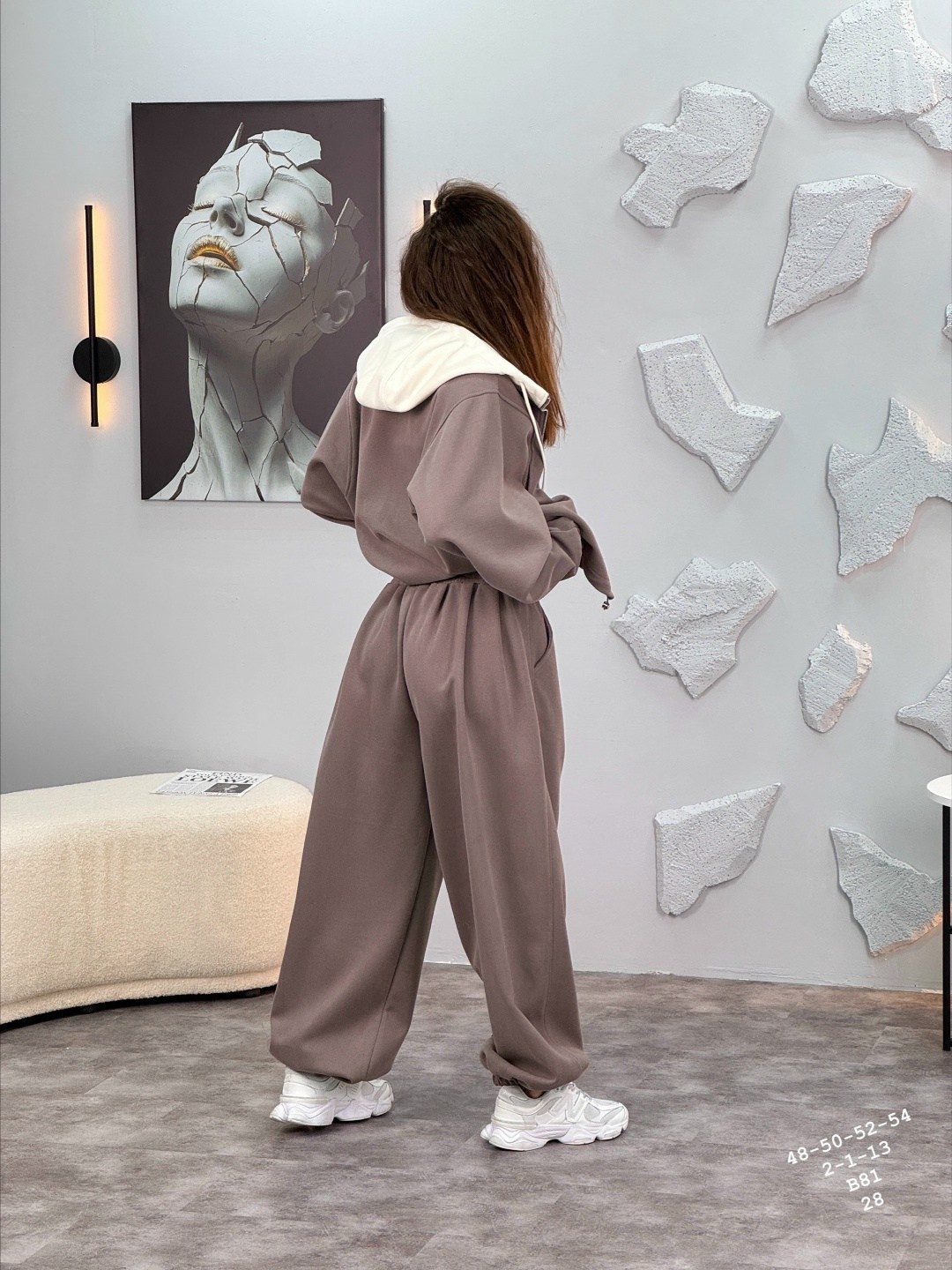 спортивный костюм теплый с начесом с капюшоном оверсайз modern_girlie,спортивный костюм женский,костюм с вб,спортивный костюм,женский костюм